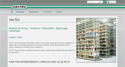 Desktop Screenshot of caltec.nc